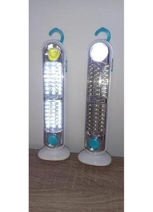 Аккумуляторная портативная светодиодная лампа yl-8683t яркая shopmarket