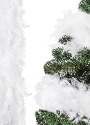 Гирлянда (шарф-боа) из перьев springos 400 см ca0069