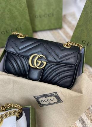 Сумка gucci кожа1 фото