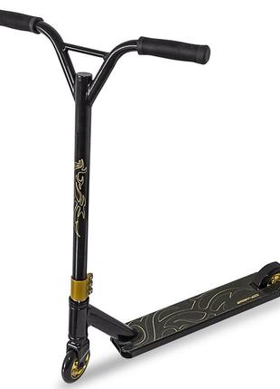 Самокат sportvida stunt rs9 sv-wo0004 black/gold