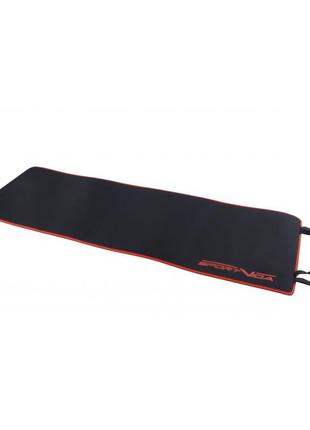 Коврик (мат) для йоги и фитнеса sportvida neopren 6 мм sv-hk0037 black2 фото