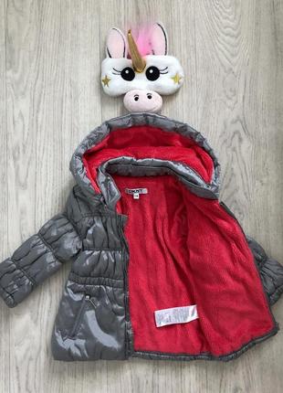 Куртка дитяча демі donna karan,куртка на дівчинку 12-18 міс.,zara,next,carter's,molo,c&a🌺3 фото