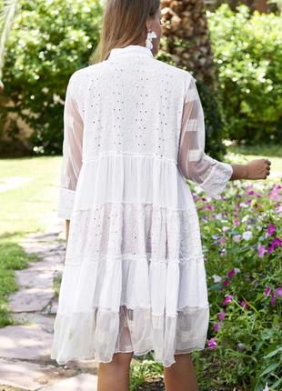 Волшебное летнее платье из хлопка indiano 22361 anastasea2 фото