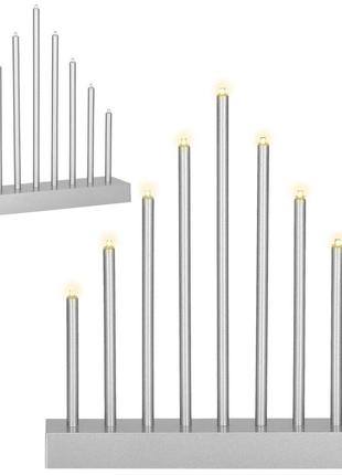 Декоративный светильник (подсвечник) на батарейках springos 9 led cl08538 фото