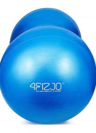 Мяч для фитнеса (арахис) 4fizjo air ball peanut 45 x 90 см anti-burst 4fj02834 фото