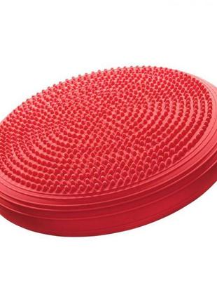 Балансировочная подушка-диск 4fizjo med+ 33 см (сенсомоторная) массажная 4fj0052 red5 фото