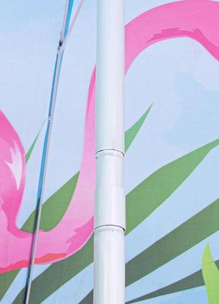 Пляжный зонт springos 180 см с регулируемой высотой и наклоном bu00219 фото