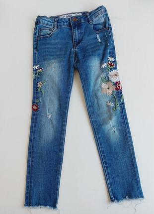 Джинси denim co на дівчинку на 7-8 років, демізезон