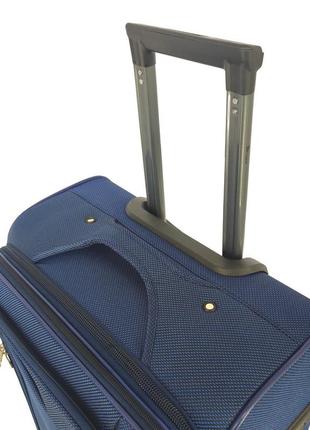 Комплект дорожніх валіз airline 17dl07 3штуки в наборі l/m/s колір синій4 фото