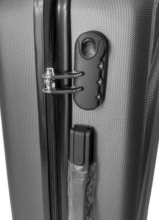 Набор чемоданов fly 2062 фиолетового цвета комплект 3 штуки l/m/s7 фото