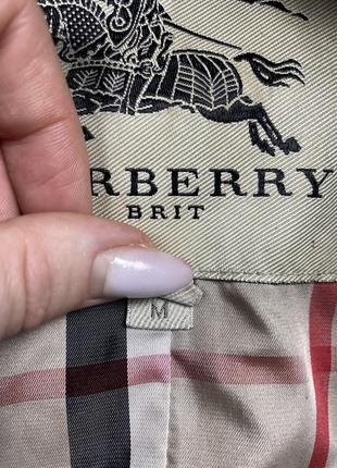 Женский плащ burberry brit9 фото