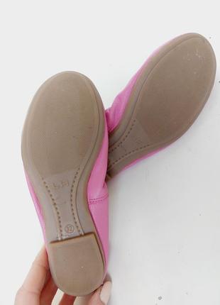 Балетки la hallе 31 (20см) на девочку кожаные туфли кэжуал лодочки3 фото