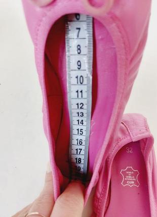 Балетки la hallе 31 (20см) на девочку кожаные туфли кэжуал лодочки5 фото