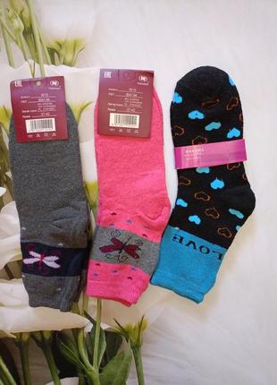 Набір теплих махрових шкарпеток, розмір 37-42.3 фото