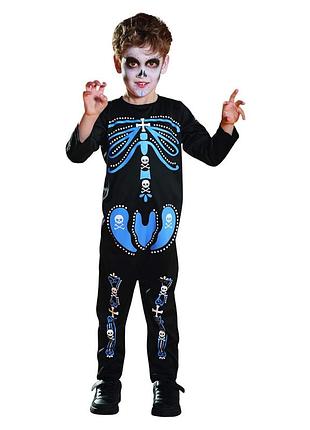 Костюм halloween. скелет скелетик ромпер человечек карнавальный хэллоуин хеллоуин хелоуин хелловин хеловин хеллоувин george