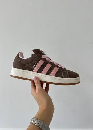 Кросівки adidas campus 00s dust cargo clear pink8 фото