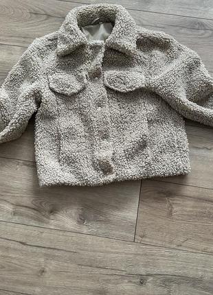 Коротка куртка teddy