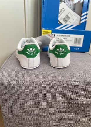 Adidas stan smith crib infants пинетки для первых шагов кроссовки топеки оригинал 18,19,20р ecco geox reima biomecanics pablosky6 фото