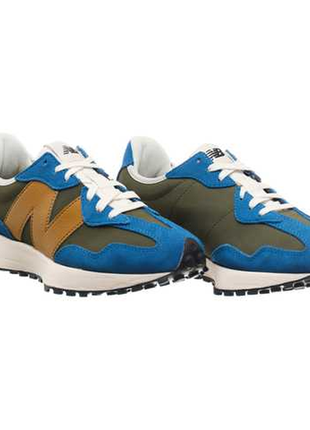 Кросівки new balance 327 blue/olive  ms327le11 фото