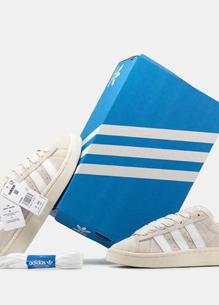 Женские кроссовки adidas campus 00s бежевые адидас кампус — цена 2599 ...