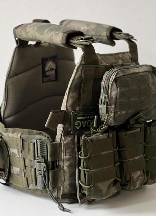 Бс asdag. турецький камуфляж. розвантажувальний жилет плитоноска зі швидким скиданням