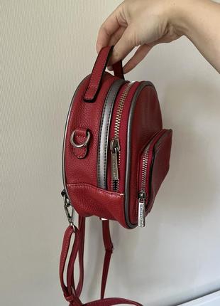 Рюкзак маленький, красный david jones2 фото