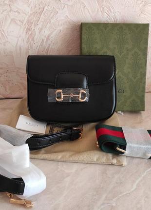 Шкіряна сумка в стилі gucci