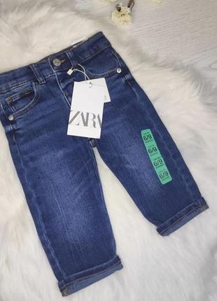 Джинсы zara 6-9 мес