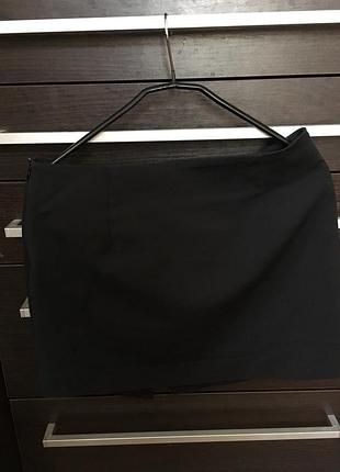 Чорна мініспідниця zara 4