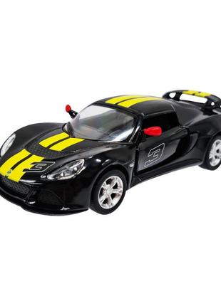 Інерційна машинка kinsmart kt5361wf металева, 1:32 (чорний)