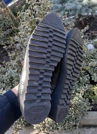 Шикарні туфлі лофери з натуральної шкіри vero cuoio7 фото