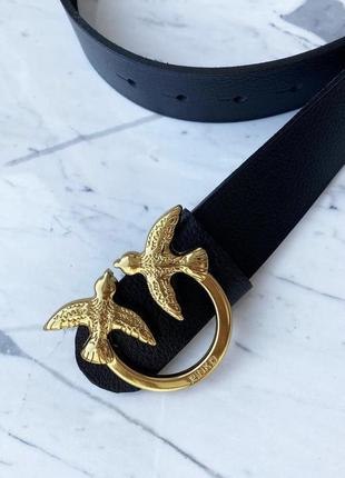 Ремень пояс женский кожаный в стиле pinko / ремінь пояс жіночий шкіряний в стилі pinko