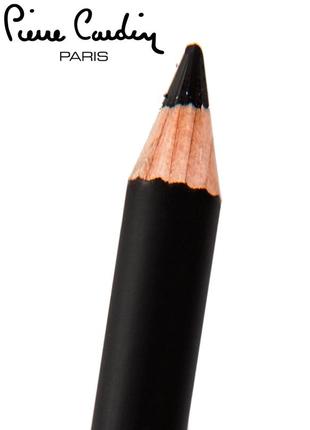 Стойкий карандаш для глаз pierre cardin midnight black /глубокий черный2 фото