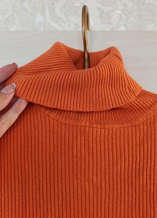 Мягкий теплый свитер водолазка гольф.4 фото