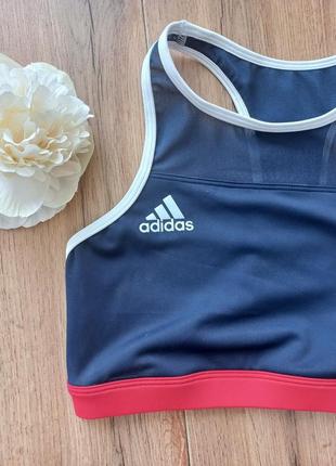 Adidas майка топ для занятий спортом, тренировок xs размер. оригинал  новый6 фото