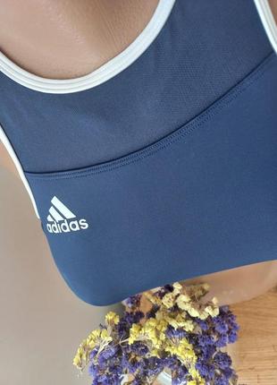 Adidas майка топ для занятий спортом, тренировок xs размер. оригинал  новый8 фото