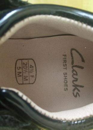 Фирменные ботинки clarks р. 20,5м- 13см5 фото