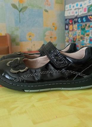 Фирменные ботинки clarks р. 20,5м- 13см