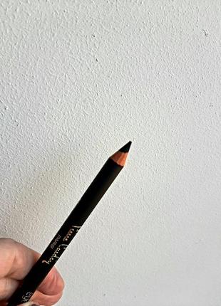Стойкий карандаш для глаз pierre cardin midnight black /глубокий черный4 фото