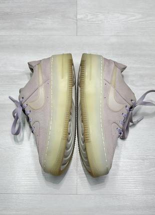 Nike air force 1 sage low lx фирменные женские кроссовки замш3 фото