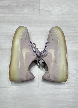 Nike air force 1 sage low lx фирменные женские кроссовки замш4 фото