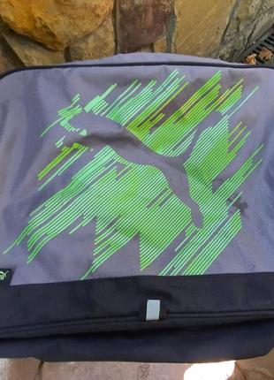 Мужская винтажная сумка через плечо puma.2 фото