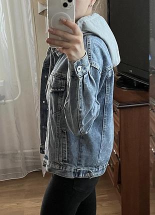 Джинсова куртка s синя 6