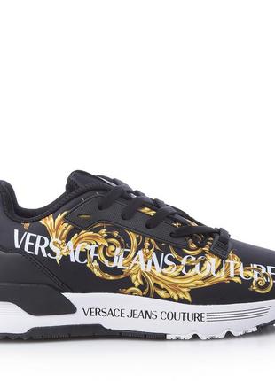 Кроссовки женские versace jeans couture черный 7888133 фото