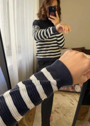 Бавовняний светр джемпер гольф кофта бренд samsoe & samsoe 3