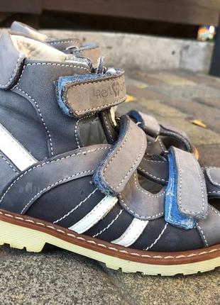 Кожаные ортопедические  босоножки 4rest orto 16.5 см стелька