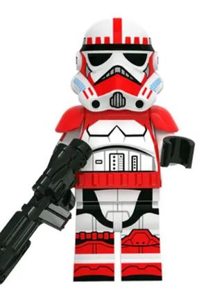 Человечки звездные войны конструктор лего - минифигурка ударный штурмовик