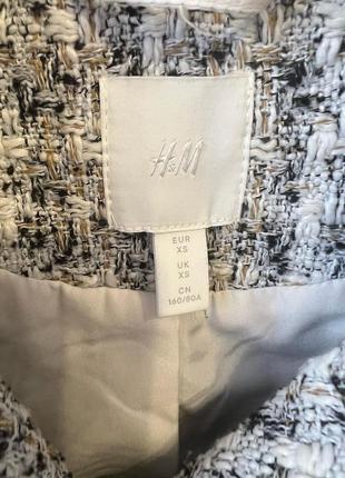 Бомбер твідовий h&m3 фото