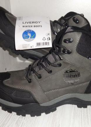 Ботинки livergy mountain adventure waterproof 43-44p. 28.5 см.