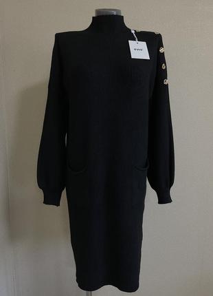 Элегантная,заметное,теплое,плотное и толстое платье в рубчик,оверсайз